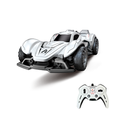 Vortex X45 Stunt Supercar Remote Controlled Toy (White) VECTO VT955268-WH