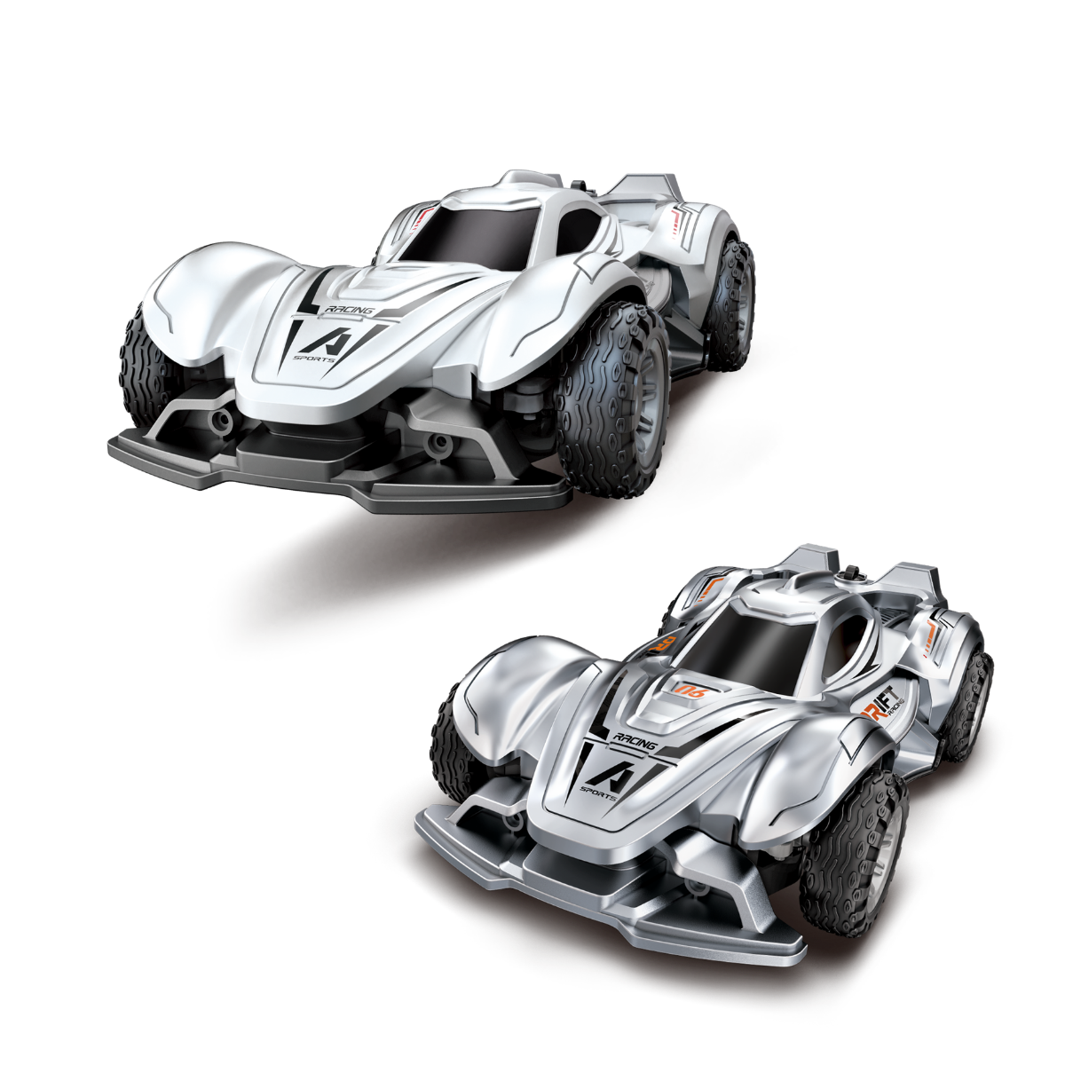 Vortex X45 Stunt Supercar Remote Controlled Toy (White) VECTO VT955268-WH