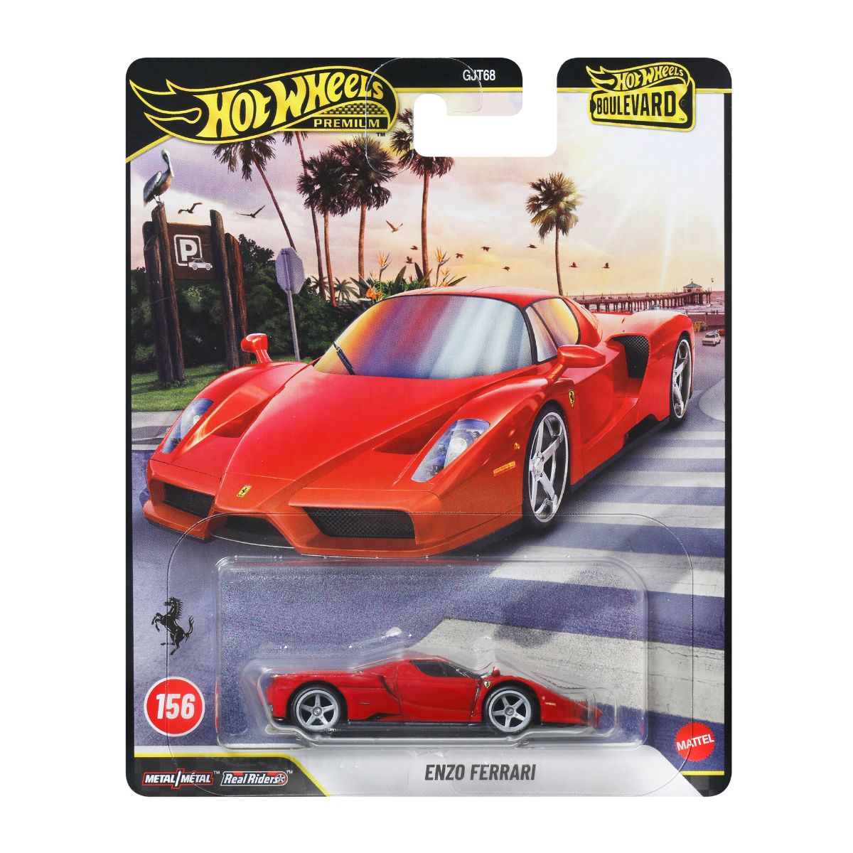 Đồ Chơi Siêu Xe Boulevard 2003 Enzo Ferrari HOT WHEELS JHW22/GJT68