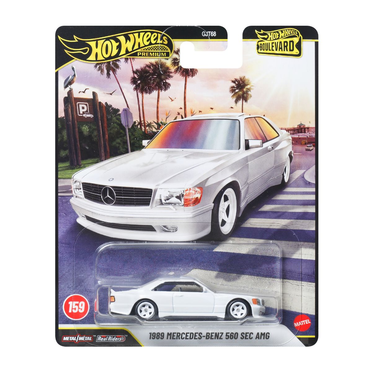 Đồ Chơi Siêu Xe Boulevard 89 Mercedes-Benz 560 SEC AMG HOT WHEELS JHW37/GJT68