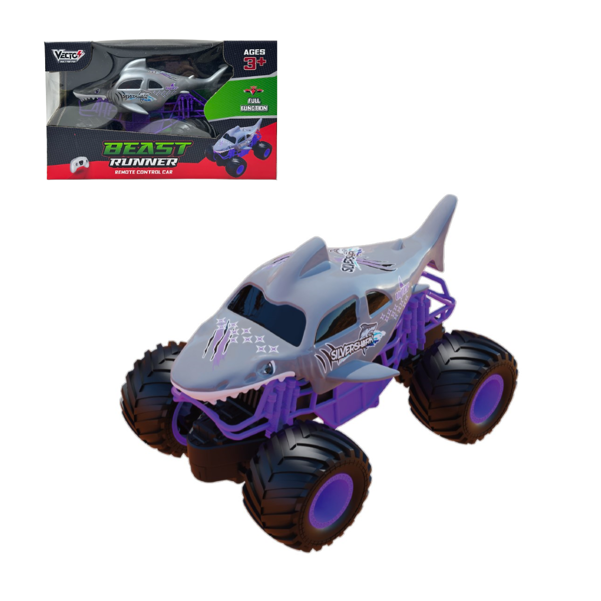 Đồ Chơi Siêu Xe Cá Mập Điều Khiển Từ Xa VECTO VT24009