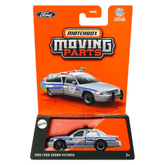 Police Car Toy Ford Crown Victoria 2006 MATCHBOX Moving Parts JBW82/FWD28