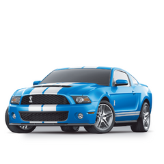 Remote Control Ford Shelby Supercar Toy (Blue) VECTO VT27050/BL