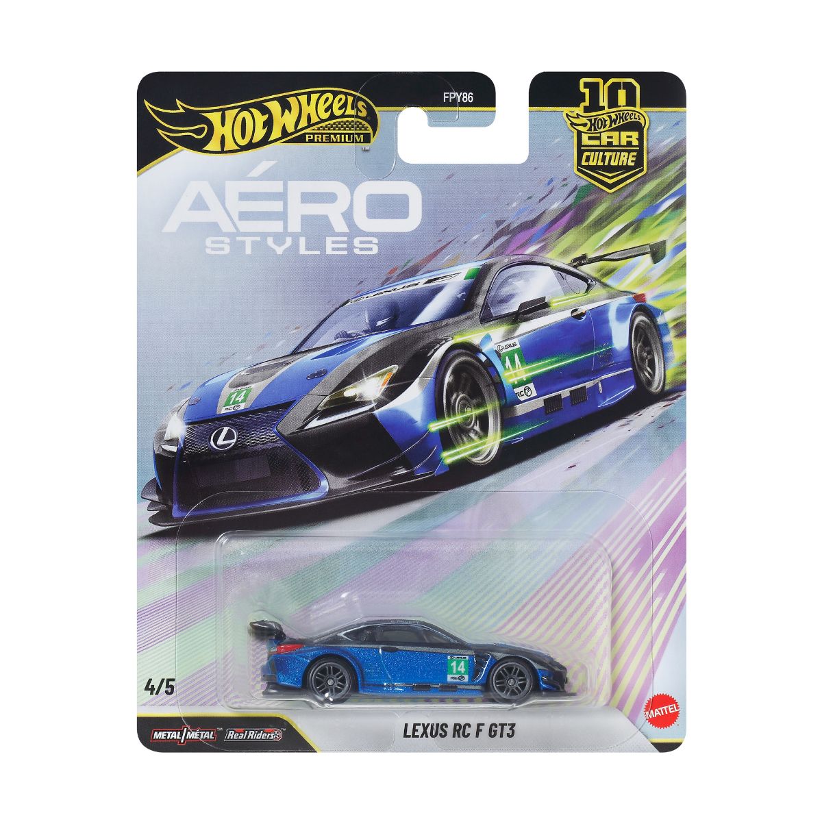 Đồ Chơi Siêu Xe Hạng Sang Lexus RC F GT3 HOT WHEELS JKF35/FPY86