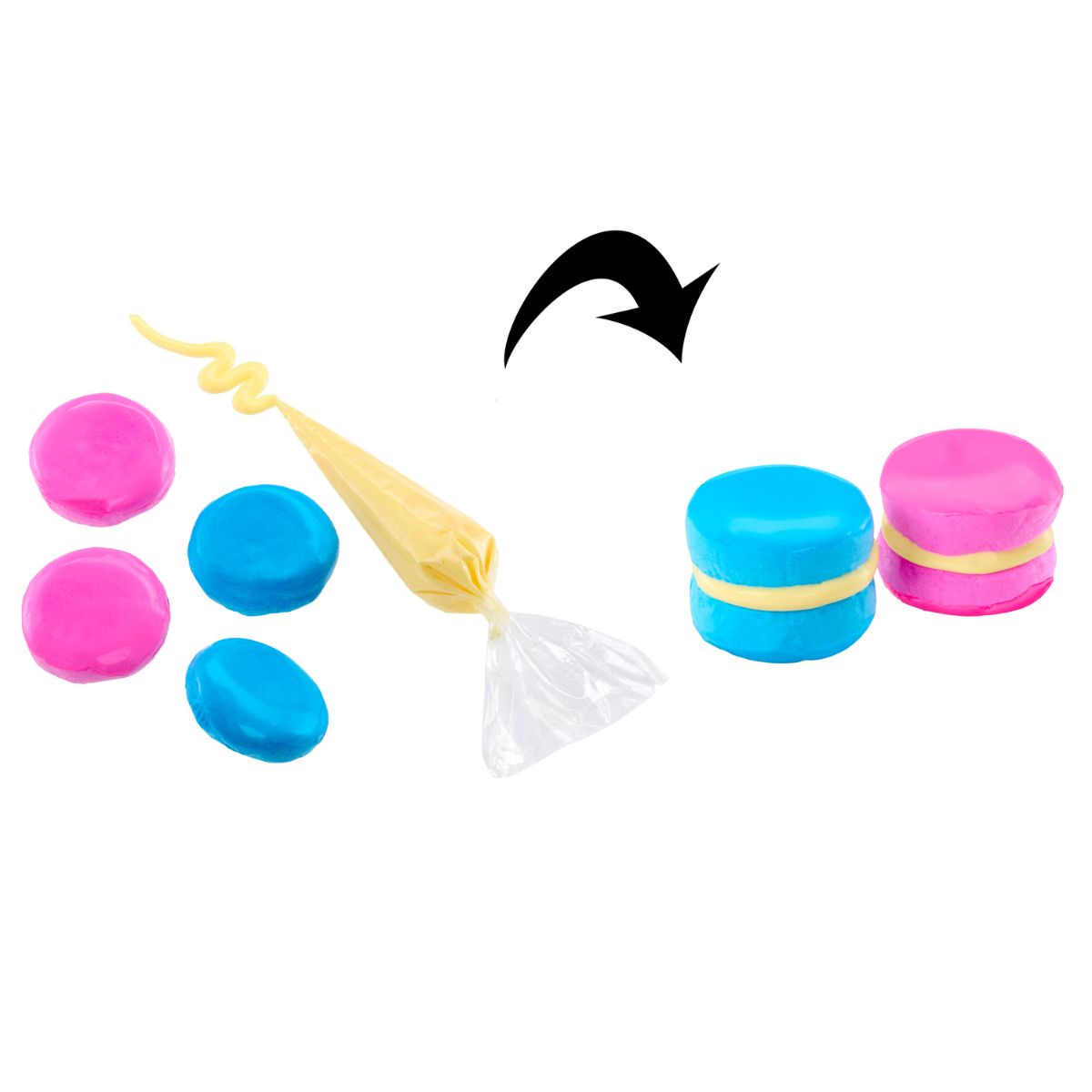 Đồ Chơi Slime Bánh Macaron SLIME LIFE 595397-C