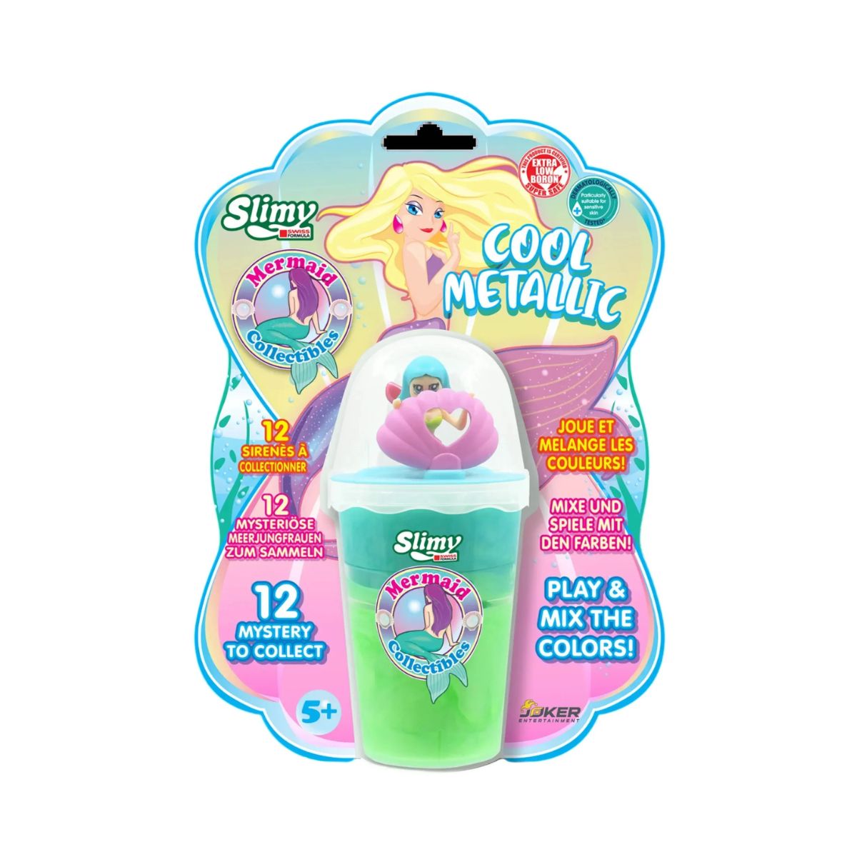 Slimy Mermaid Slime Green & Blue 20270620/33914A/GR-BL