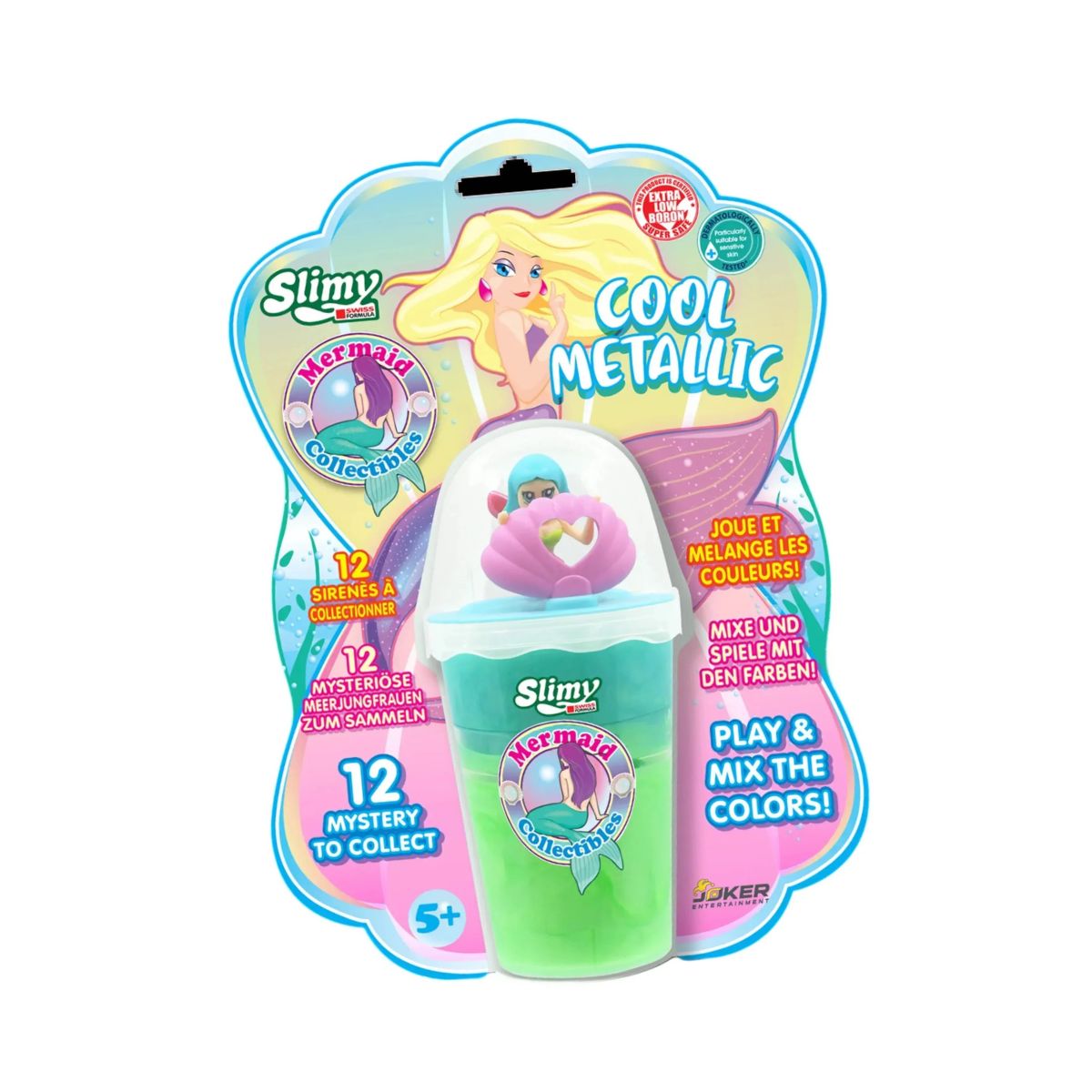 Slimy Mermaid Slime Green & Blue 20270620/33914A/GR-BL