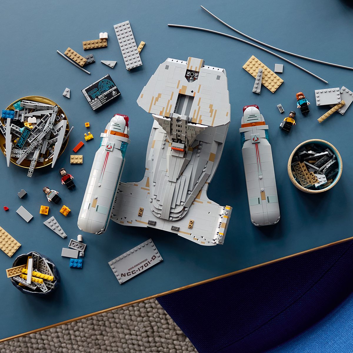 LEGO ICONS Star Trek™ U.S.S. Enterprise NCC‑1701‑D 10356 (3,600 Pieces)