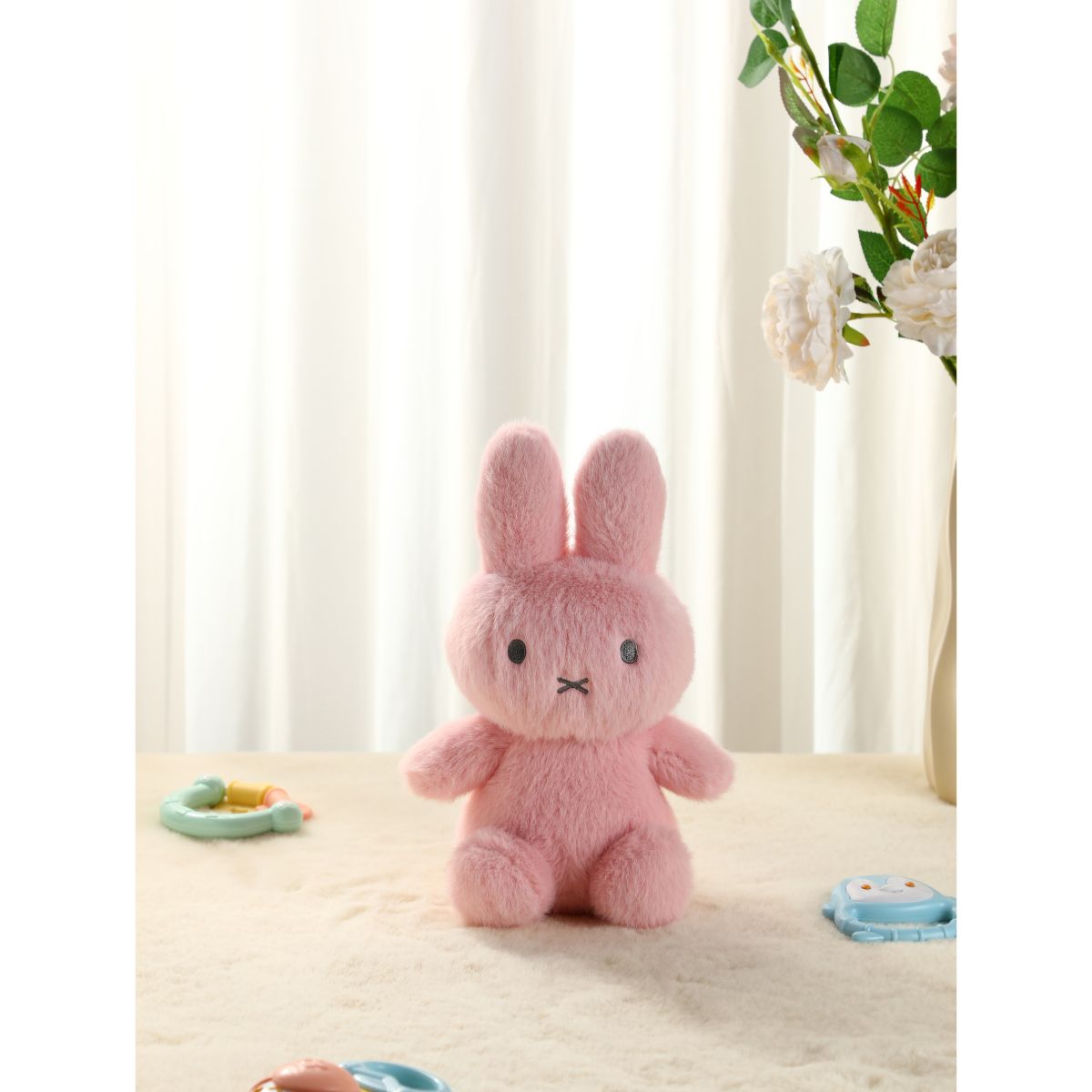 Đồ Chơi Thú Bông Miffy Thỏ Hồng-25Cm MIFFY MIF37321A