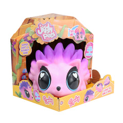Jiggly Pets Tumbling Purple Hedgehog Pet Toy JP015-PI
