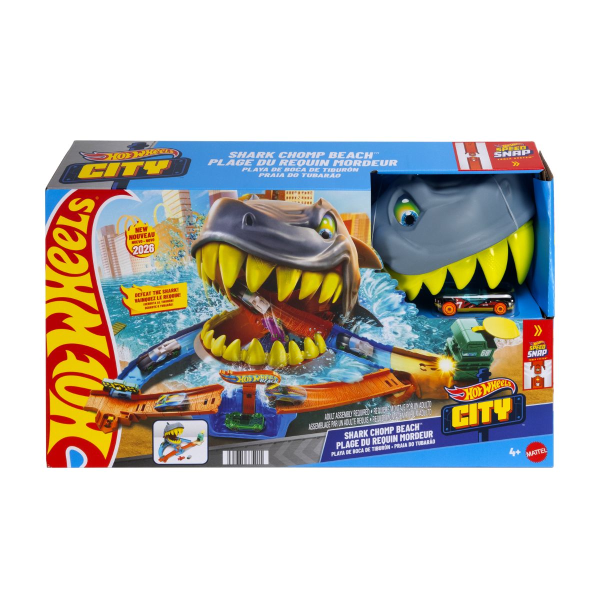 Đồ Chơi Thử Thách Cá Mập Đại Dương HOT WHEELS JHL96