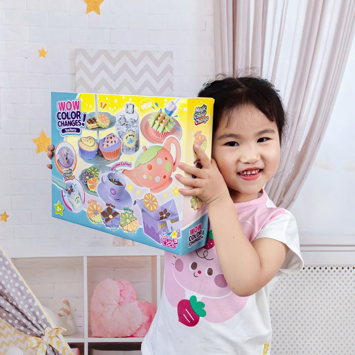 Đồ Chơi Thức Ăn Đổi Màu - Bữa Tiệc Trà SWEET HEART B1015