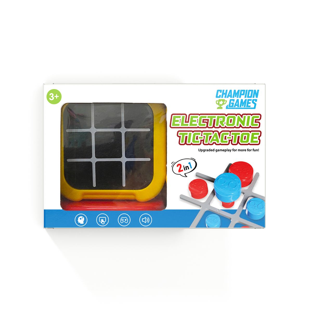 Đồ Chơi Tic-Tac-Toe 2 Trong 1 CHAMPION GAMES CPG252
