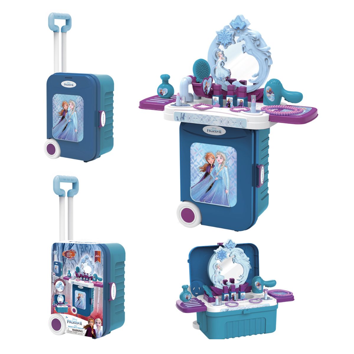 Đồ Chơi Trang Điểm Dáng Vali 3 Trong 1 Frozen SWEET HEART SH10081