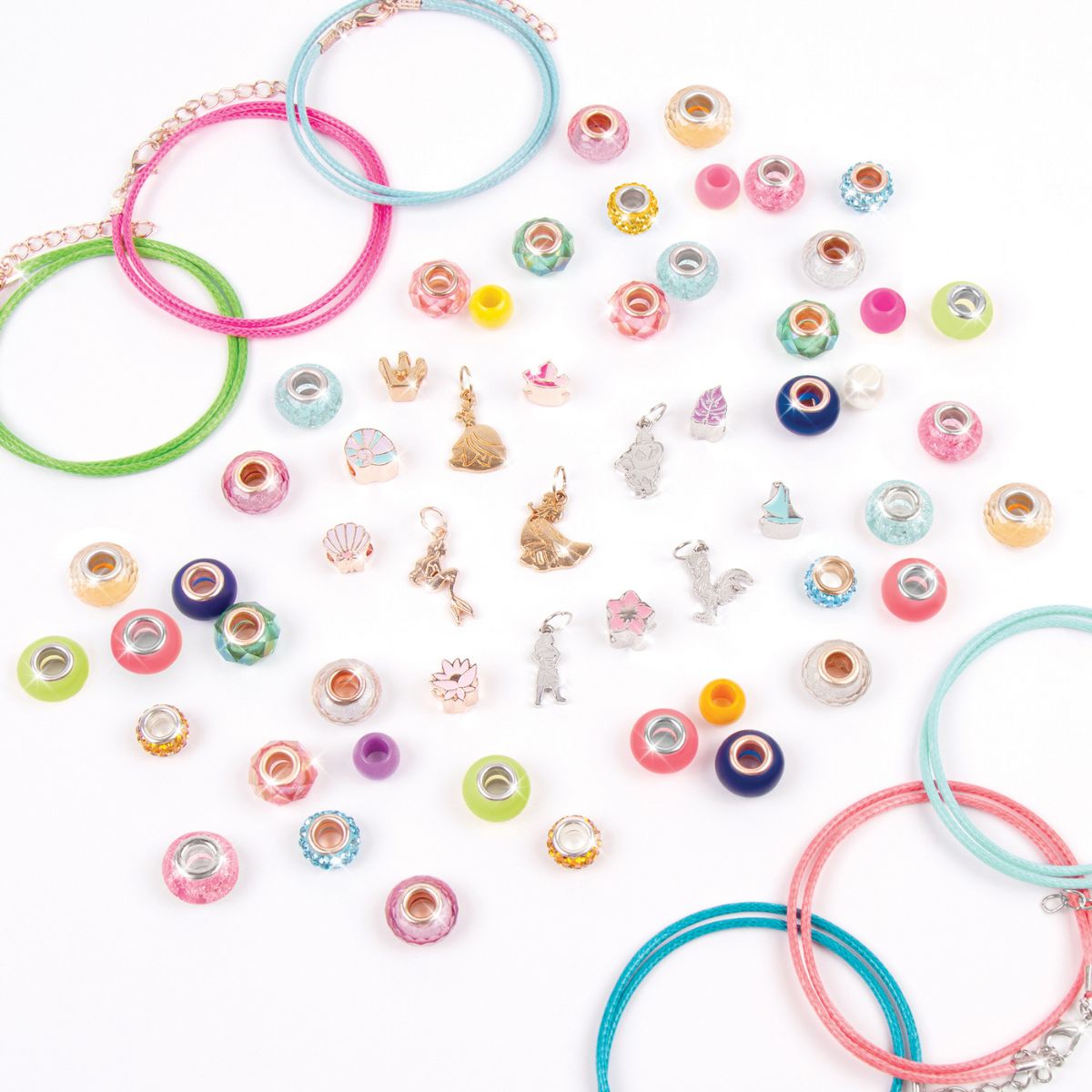 Disney Princess 2 In 1 Royal Jewelry & Gem Kit MAKE IT REAL 4215MIR