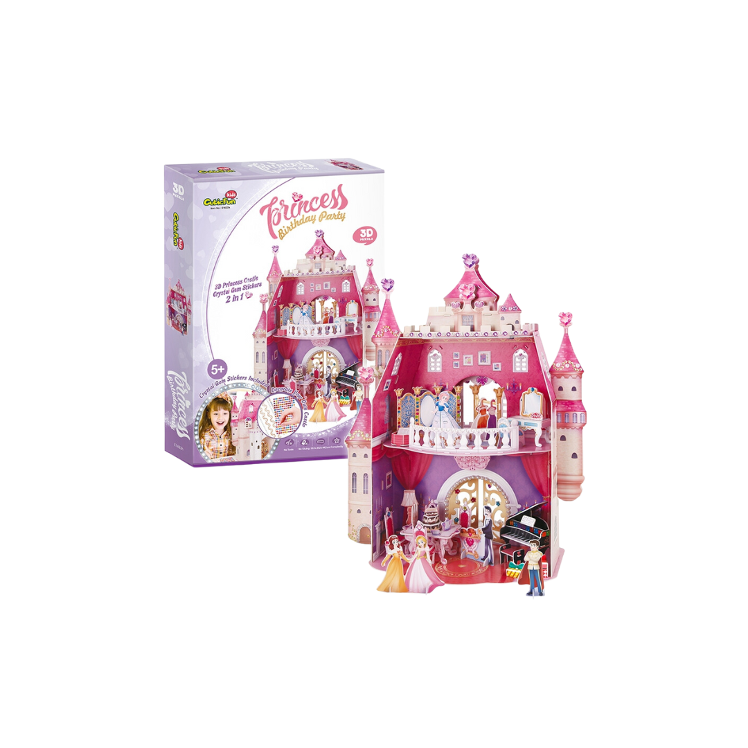 Đồ Chơi Trẻ Em Xếp Hình 3d: Bữa Tiệc Sinh Nhật Của Công Chúa Puzzles E1622h