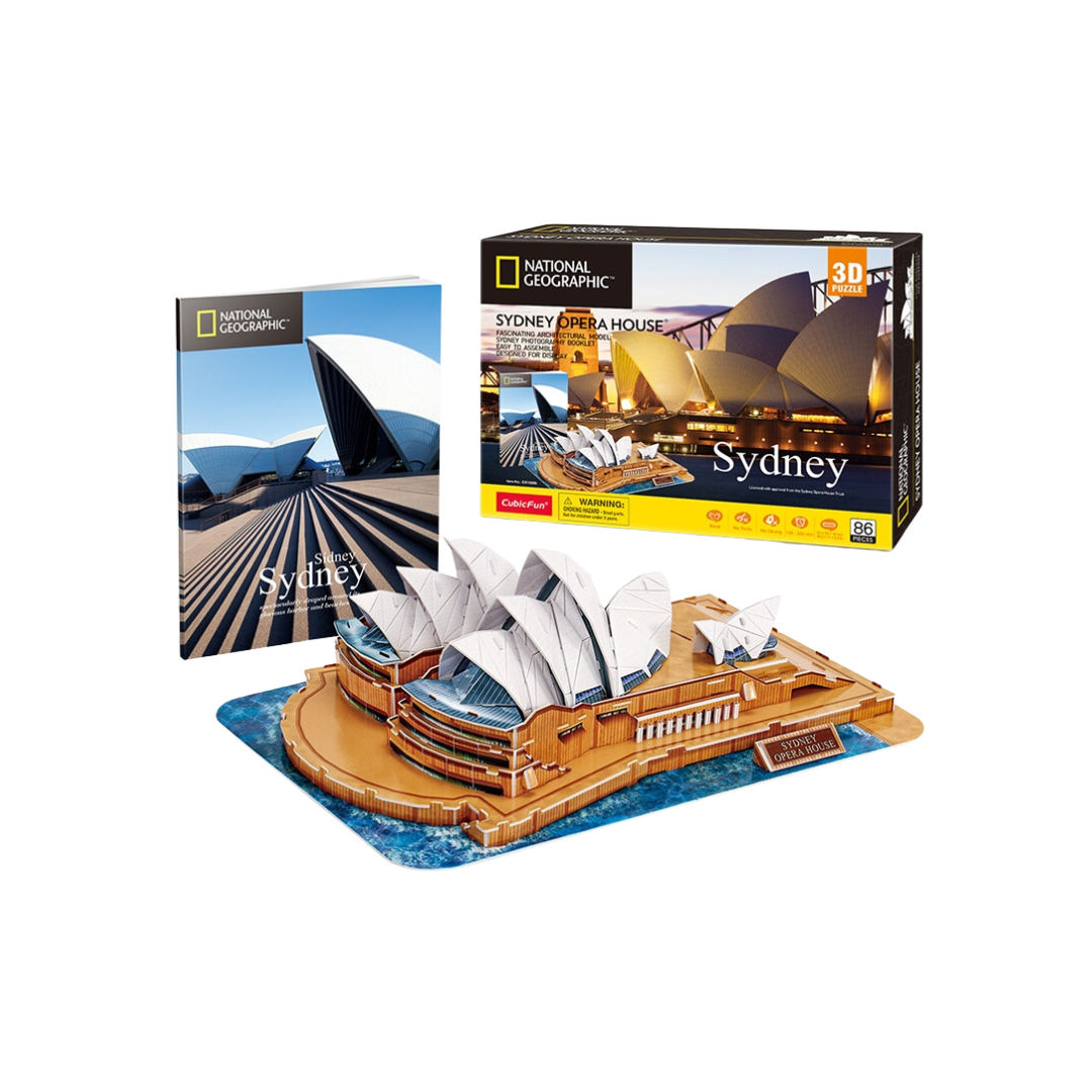 Đồ Chơi Trẻ Em Xếp Hình 3d Nat Geo: Nhà Hát Opera Sydney Puzzles Ds1088h