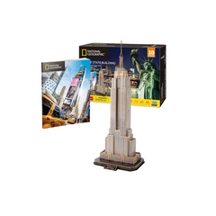 Nat Geo 3D puzzle children's toy: Empire State Building PUZZLES DS0977H