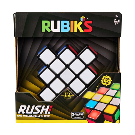 Rubik's Rush brain-teaser toy with sound and light SPIN GAMES 6075628