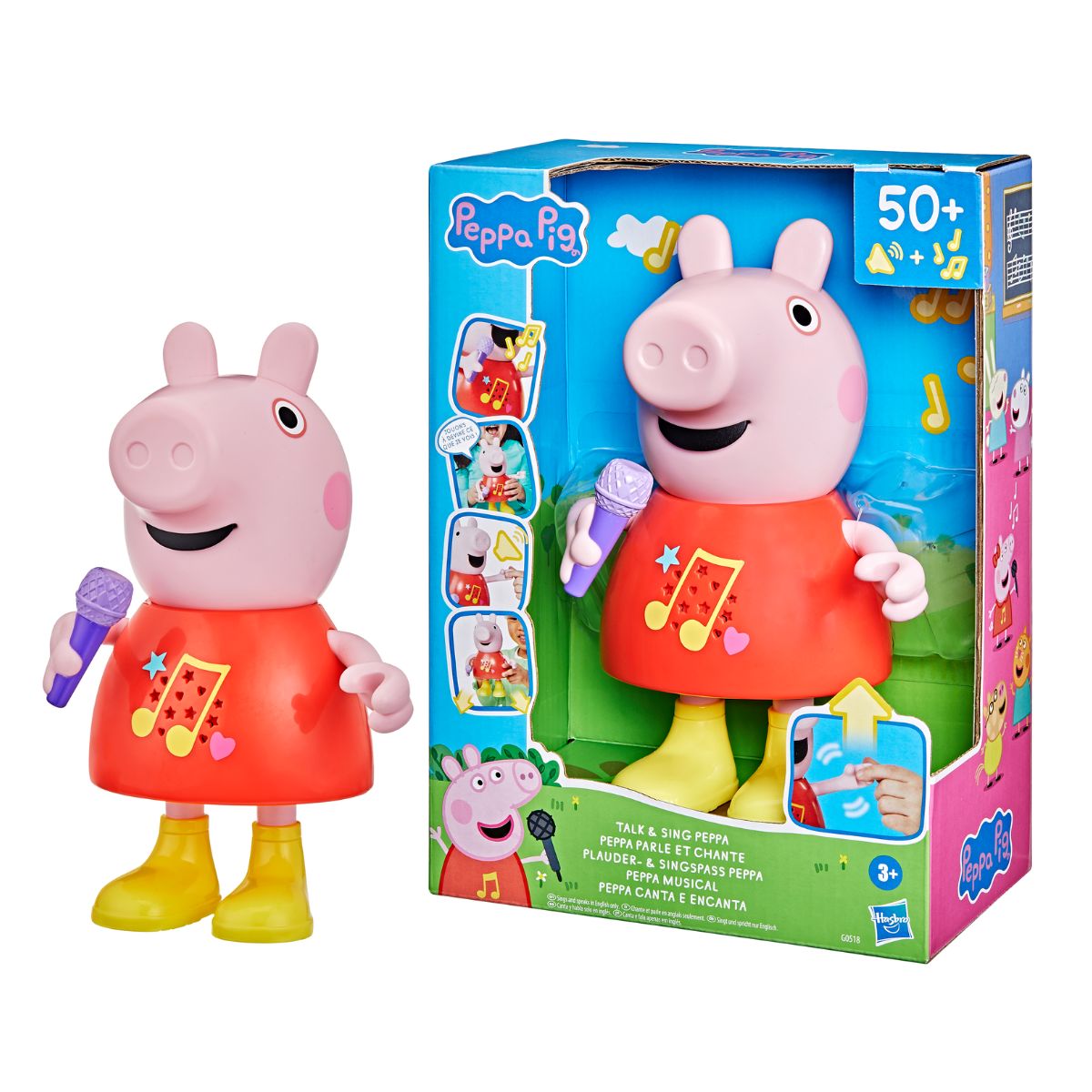 Đồ Chơi Trò Chuyện Và Ca Hát Cùng Peppa Pig HASBRO PEPPA PIG G0518