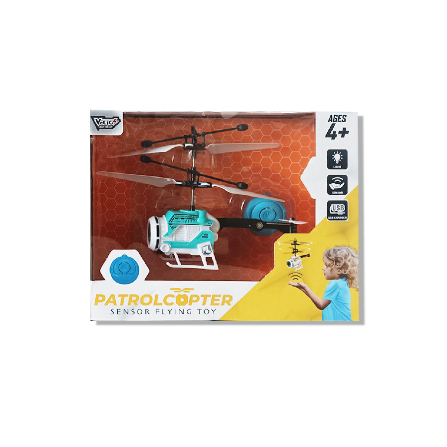 Sensor patrol helicopter toy (Green) VECTO VT2350B