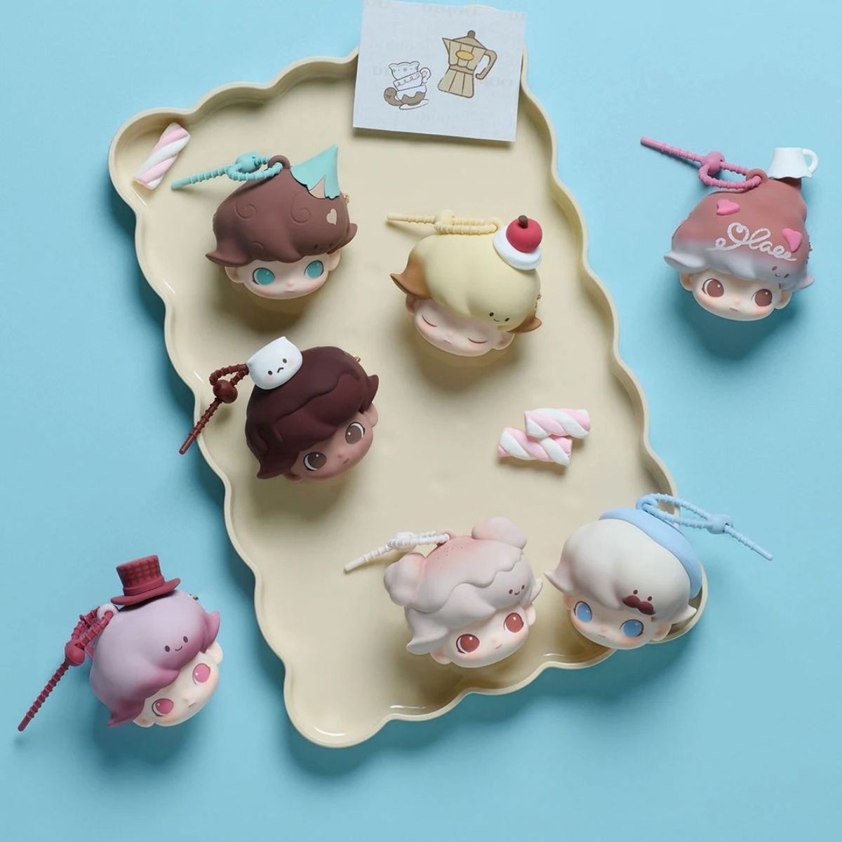 Đồ Chơi Túi Đựng Tai Nghe Dimoo Crush On Coffee Series - Earphone Case POP MART IP DIMOO 6941313020368