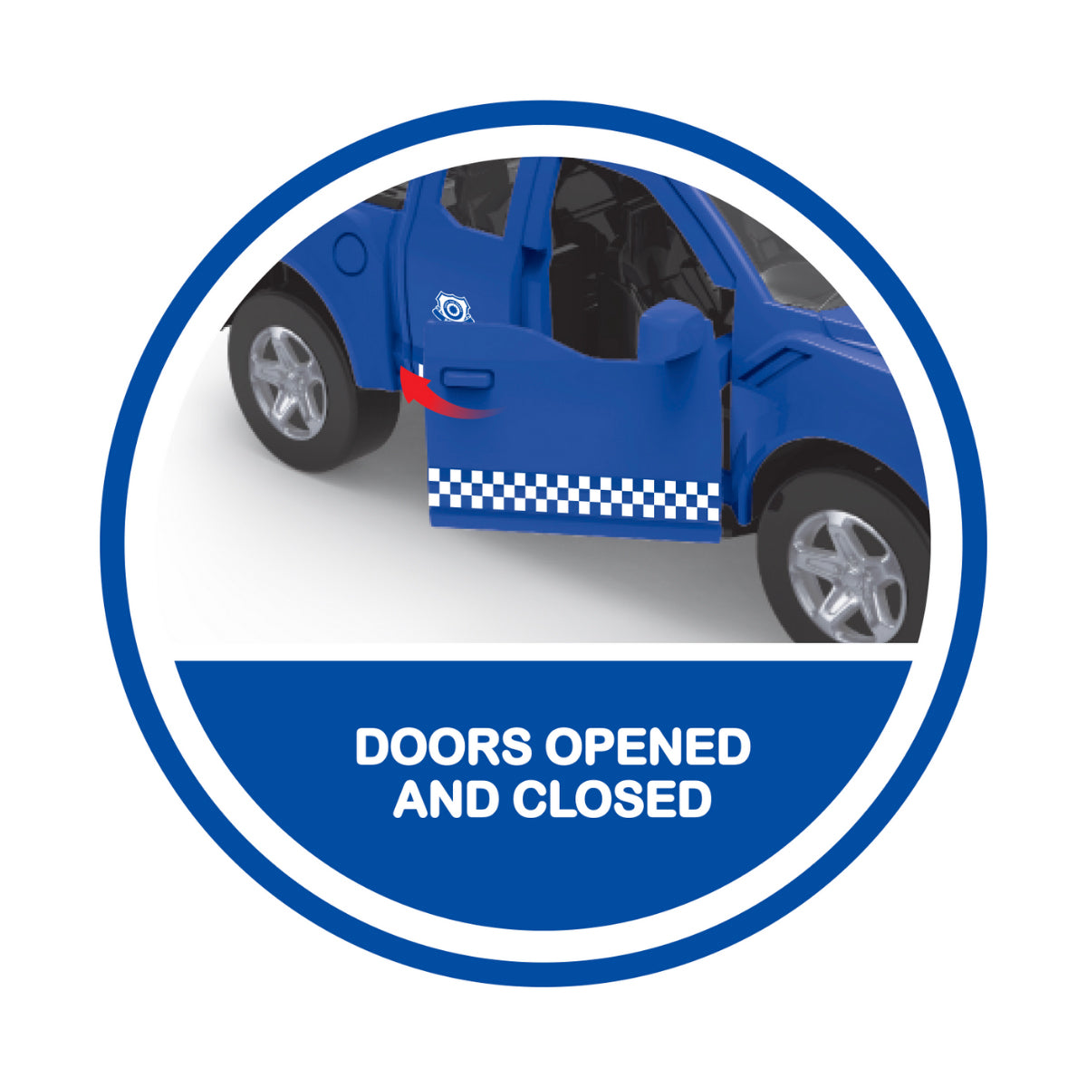 Đồ Chơi Xe Cảnh Sát Mô Hình Có Đèn Và Âm Thanh VECTO VT31K