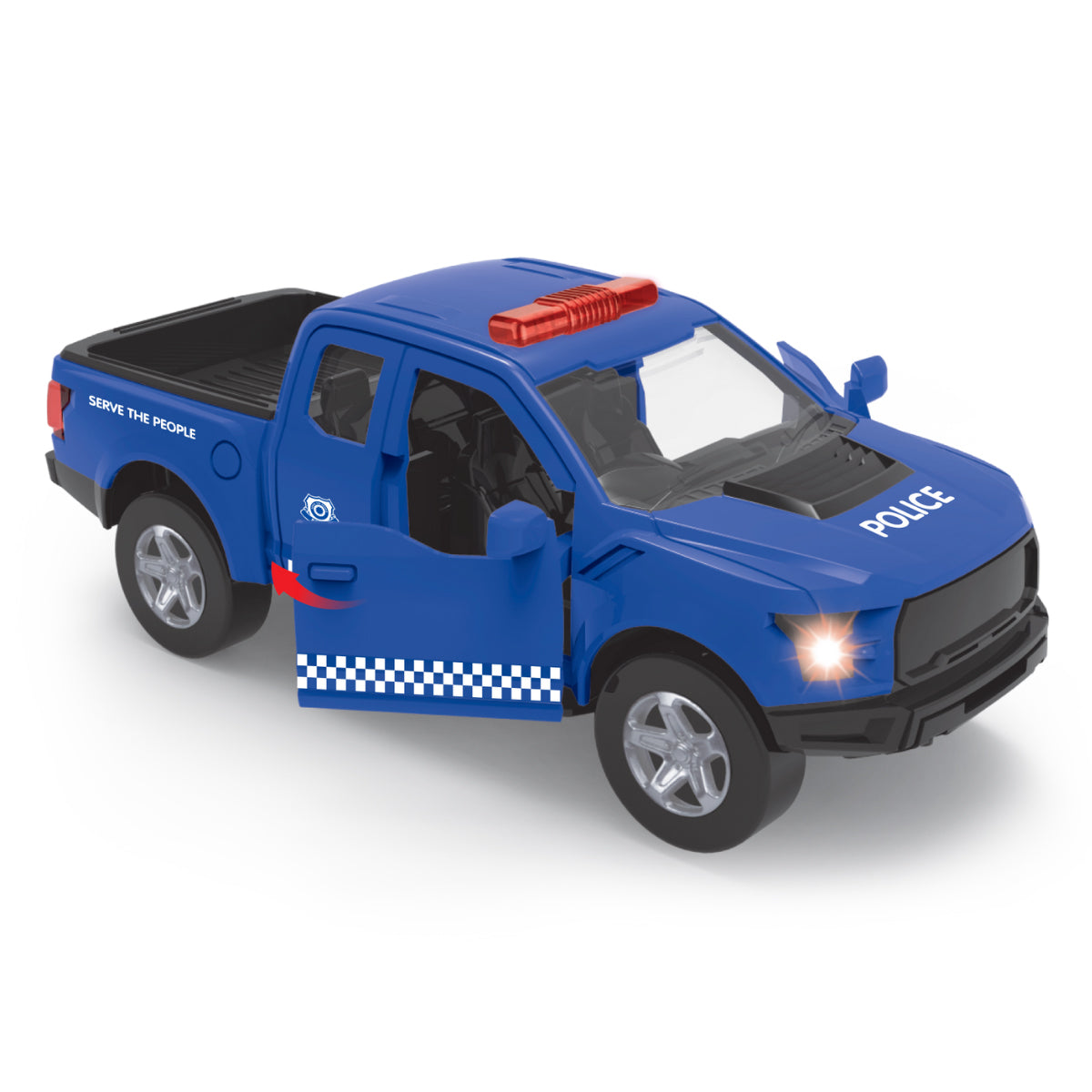 Đồ Chơi Xe Cảnh Sát Mô Hình Có Đèn Và Âm Thanh VECTO VT31K