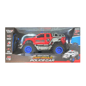 Đồ Chơi Xe Cảnh Sát Off-Road Phun Sương Điều Khiển Từ Xa (Đỏ) VECTO VT2110A