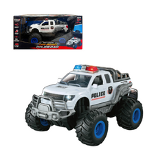 Đồ Chơi Xe Cảnh Sát Off-Road Phun Sương Điều Khiển Từ Xa (Trắng) VECTO VT2110A