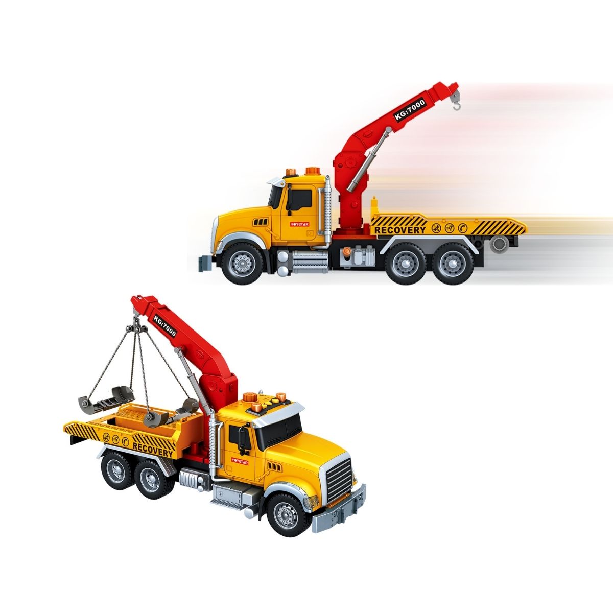 VECTO VT55P-2 Rescue Vehicle Toy with Lights and Sound