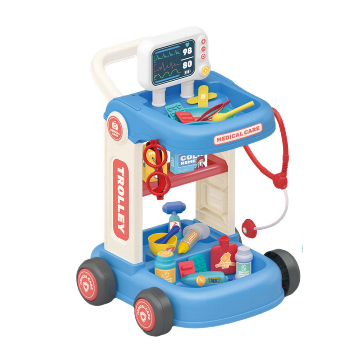 Đồ Chơi Xe Đẩy Bác Sĩ PEEK A BOO PAB057