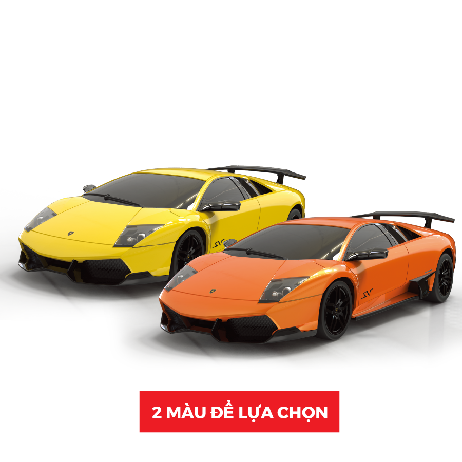 Lamborghini Muciélago Remote Control Car Toy (Yellow) VECTO VT2401/YL