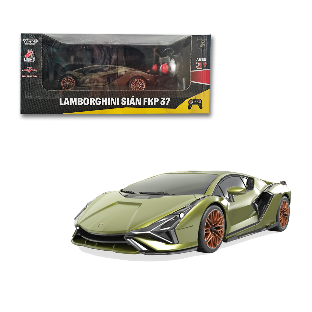 Đồ Chơi Xe Lamborghini Sian Fkp 37 Điều Khiển Từ Xa (Xanh) Vecto Vt2403