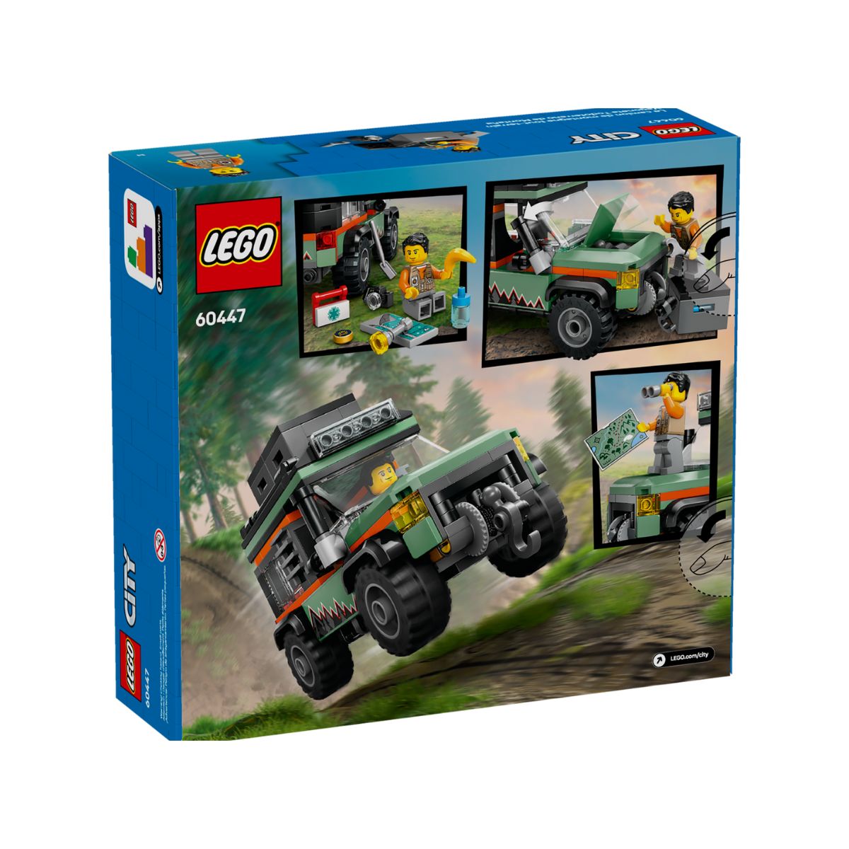 Đồ Chơi Xe Leo Núi Địa Hình 4X4 LEGO CITY 60447