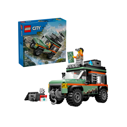 LEGO City 4x4 Mountain-Climbing Toy Vehicle 60447