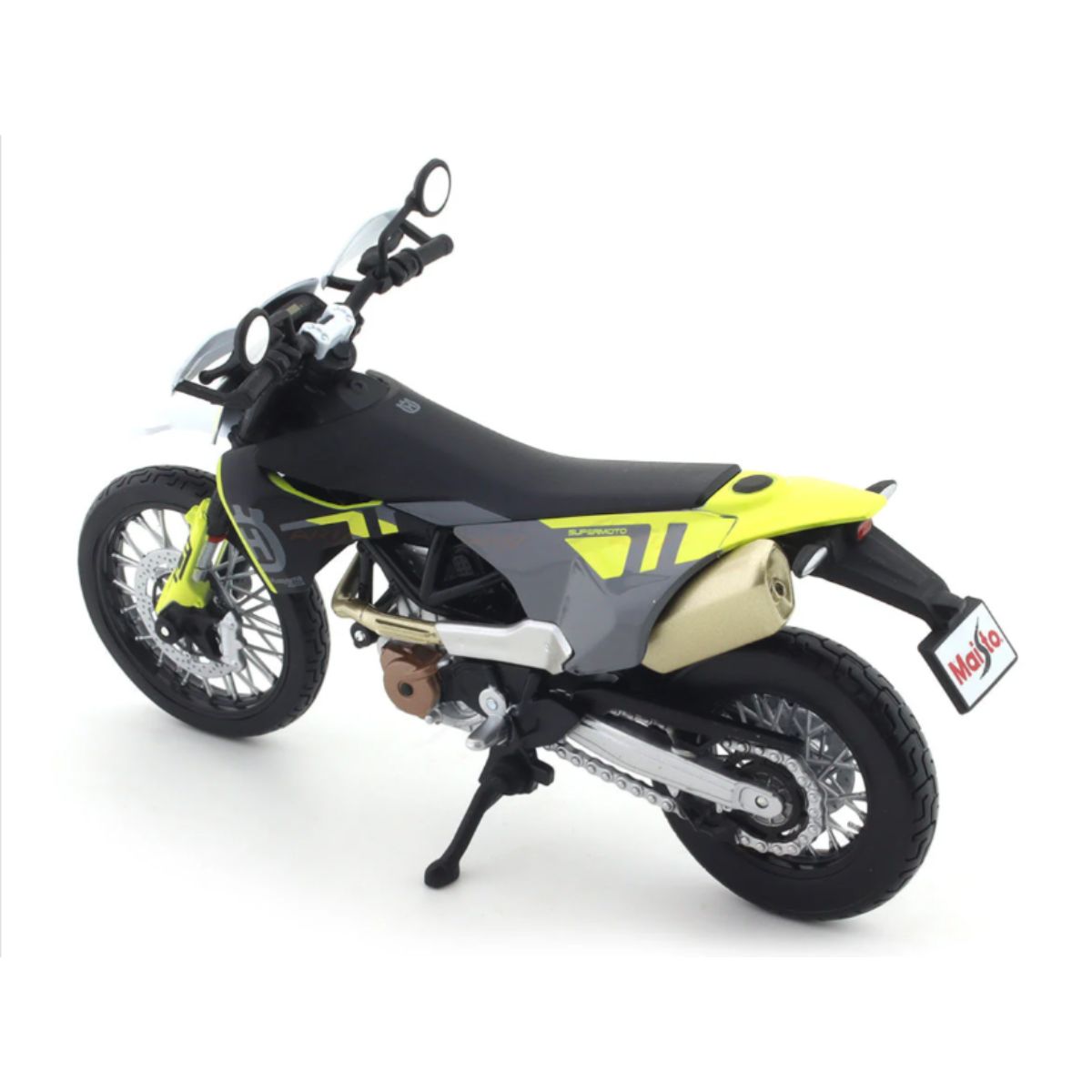 Đồ Chơi Xe Mô Hình Mô Tô 1:12 Dòng 2023 Husqvarna 701 Supermoto MAISTO MT31101