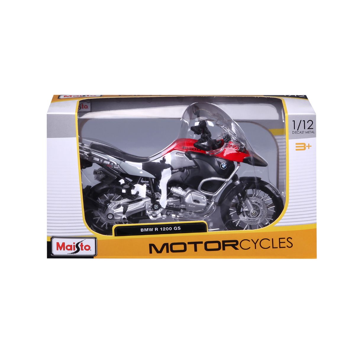 Đồ Chơi Xe Mô Hình Mô Tô 1:12 Dòng BMW R1200 GS MAISTO MT31101