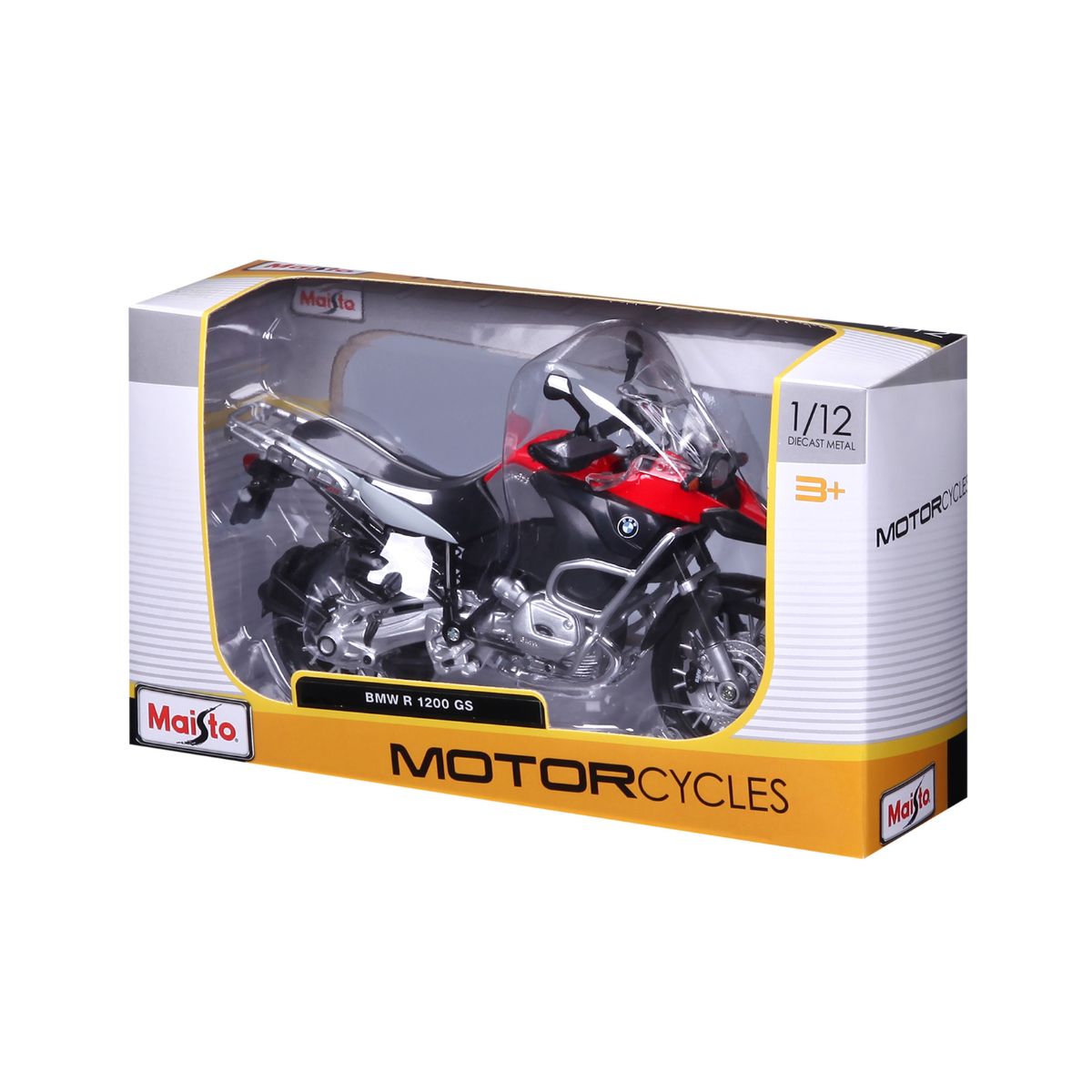 Đồ Chơi Xe Mô Hình Mô Tô 1:12 Dòng BMW R1200 GS MAISTO MT31101