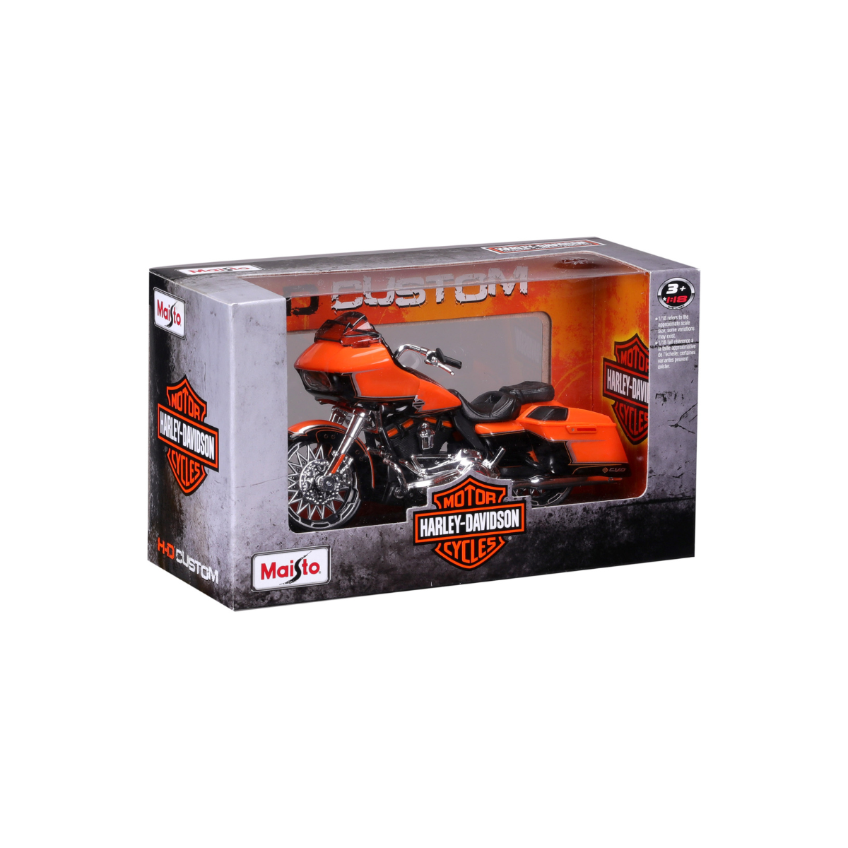 Xe Mô Hình Mô Tô Harley Davidson Tỉ Lệ 1:18 Cvo Tm Road Glide R 2022 M