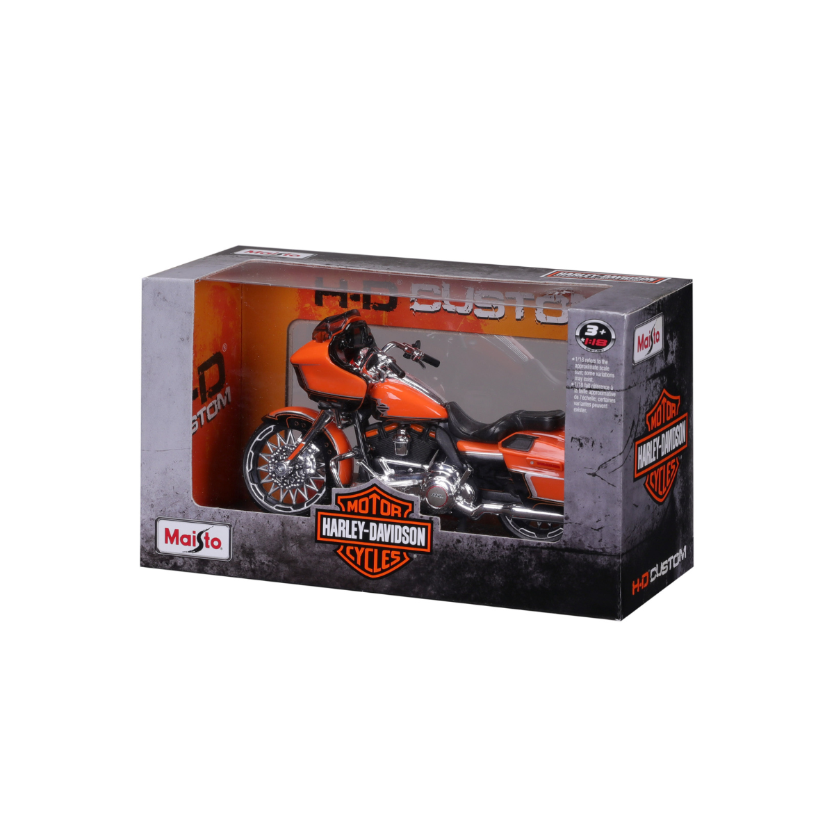 Xe Mô Hình Mô Tô Harley Davidson Tỉ Lệ 1:18 Cvo Tm Road Glide R 2022 M