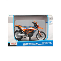 1:18 Scale 2023 KTM 690 SMC R Motorcycle Model – MAISTO 23092/MT39300