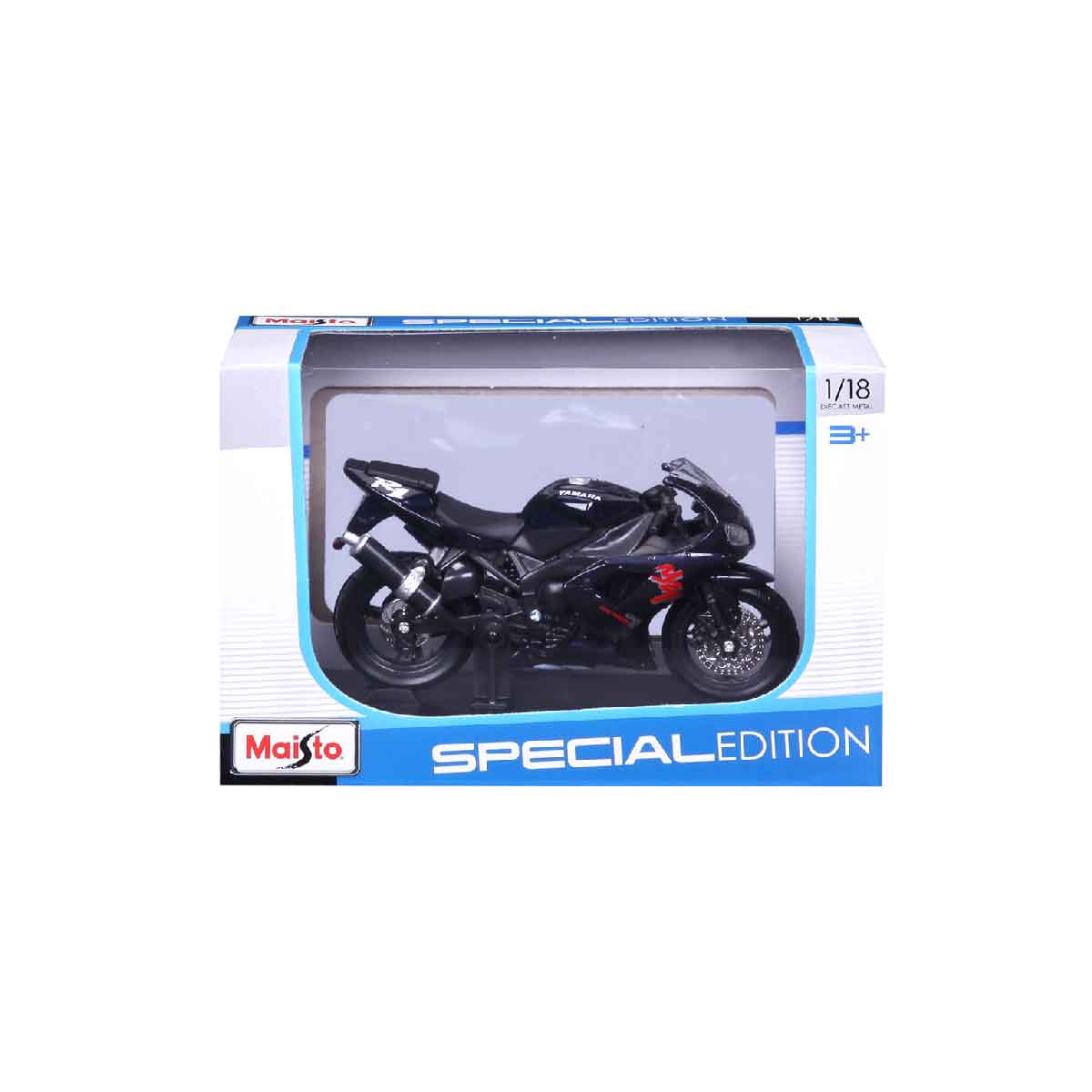 Đồ Chơi Xe Mô Hình Mô Tô Tỉ Lệ 1:18 G24 Yamaha YZF-R1 Có Kệ Đứng MAISTO MT39300