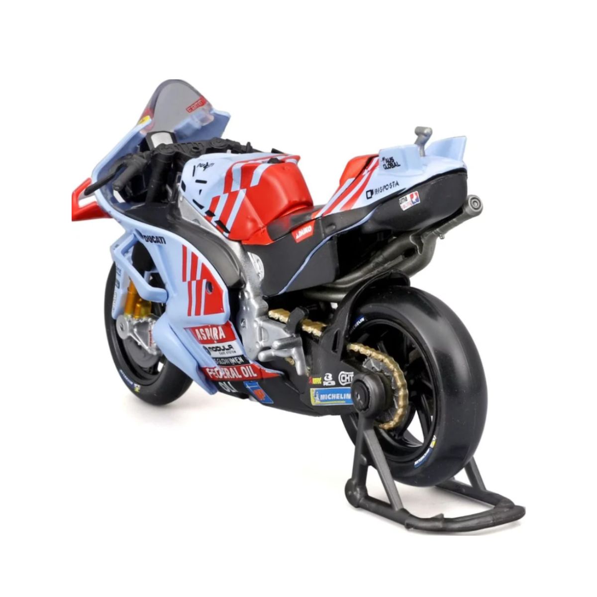 Đồ Chơi Xe Mô Hình Mô Tô Tỉ Lệ 1:18 GP Racing - Gresini Racing 2024 MAISTO MT36000