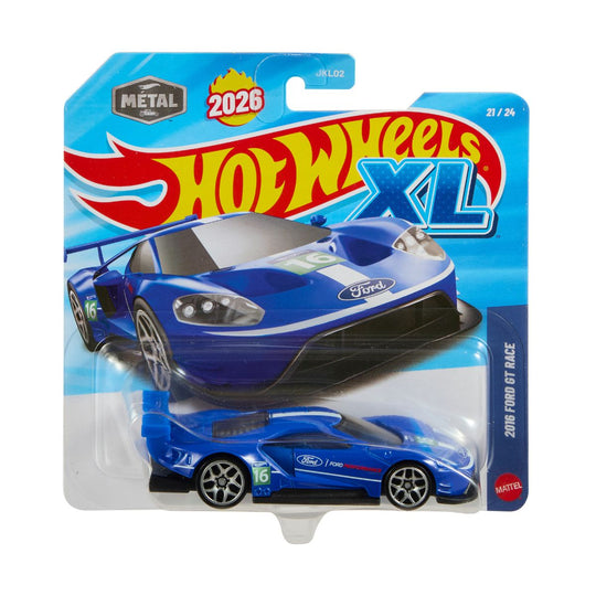Đồ Chơi Siêu Xe Hot Wheels XL - 2016 FORD GT RACE HOT WHEELS JLJ48/JKL02