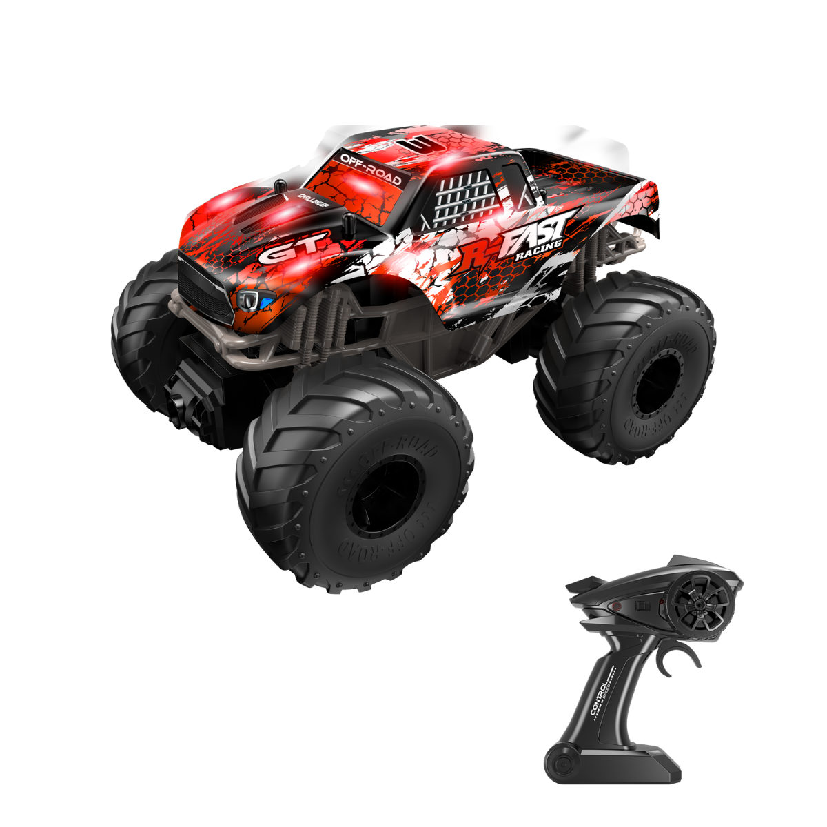 Đồ Chơi Xe Off-Road MAX ROVER 36 Điều Khiển Từ Xa (Đỏ) VECTO VT840A-RD
