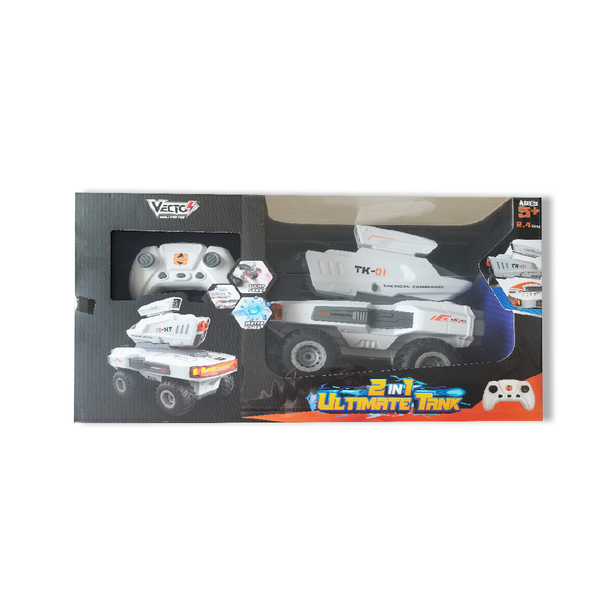 Đồ Chơi Xe Tank Tối Thượng Điều Khiển Từ Xa VECTO VT8670W