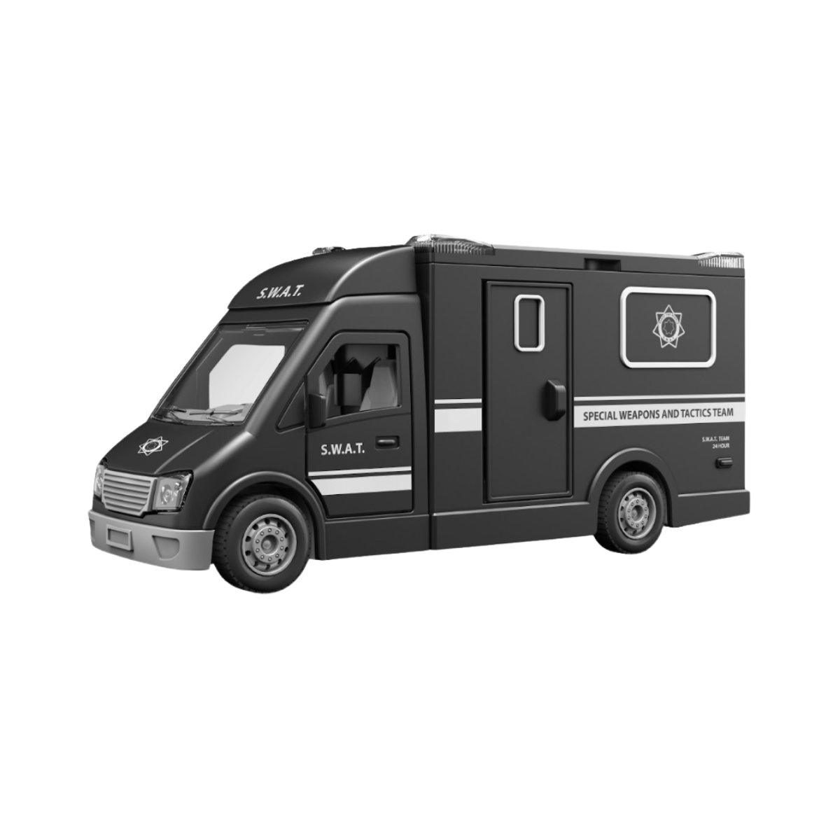 Đồ Chơi Xe Van Cảnh Sát Có Đèn Và Âm Thanh (Swat) VECTO VT53K