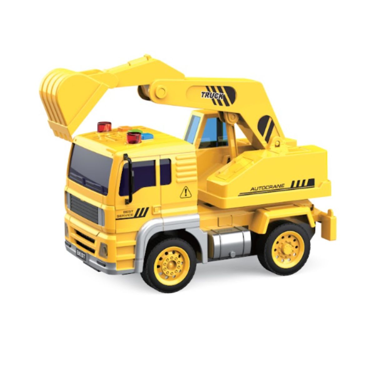 Đồ Chơi Xe Xúc Công Trình Chạy Trớn Có Đèn Và Âm Thanh VECTO VT511C