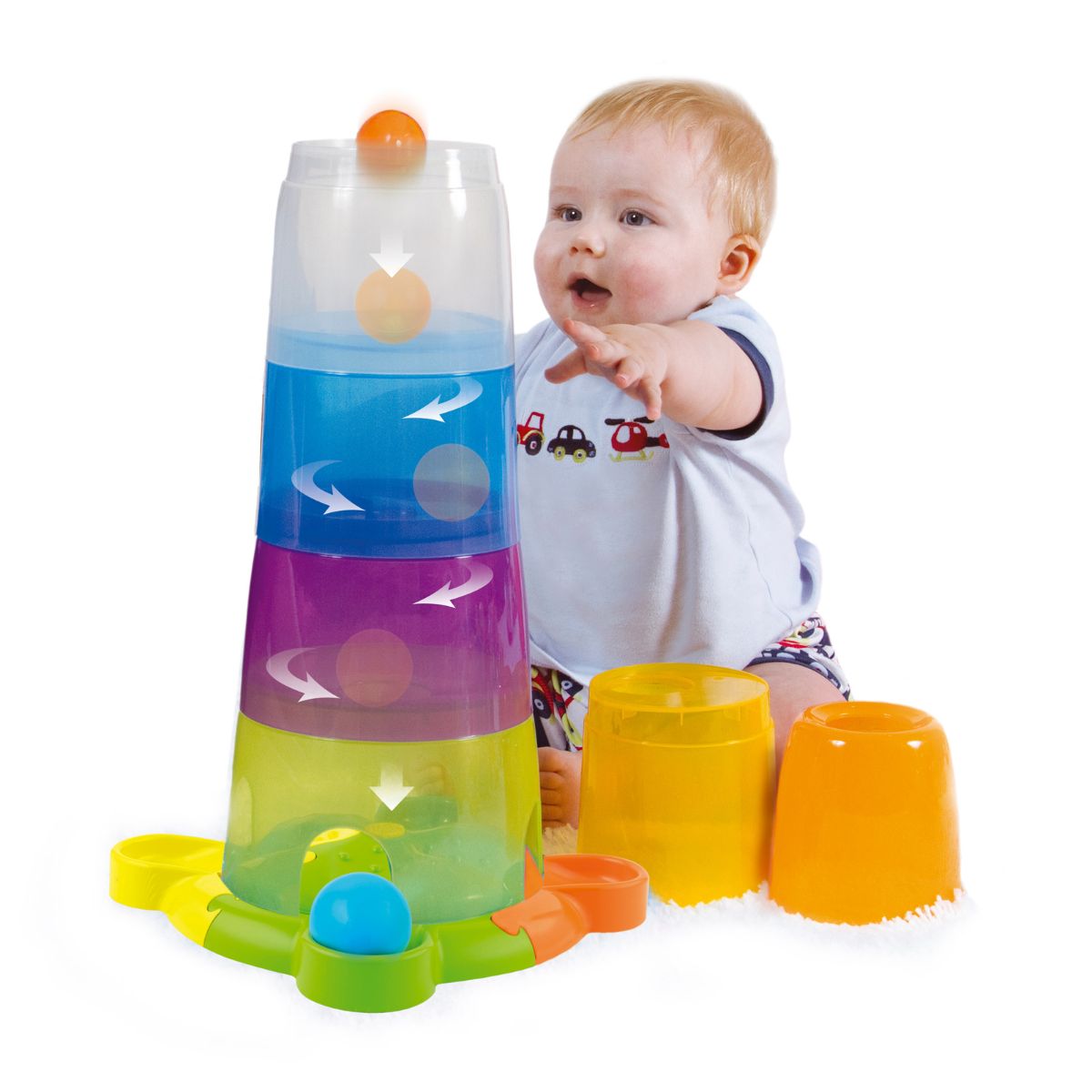 Đồ Chơi Xếp Chồng Cốc Và Bóng Vui Nhộn WINFUN 000737